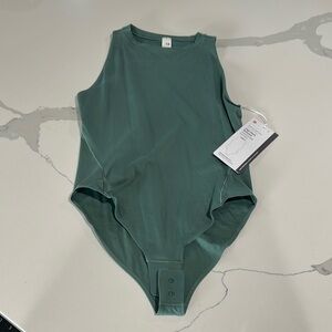 lululemon athletica Storm teal Bodysuit